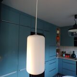 Frosted opaline cylinder suspension