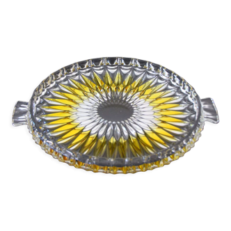 Pie dish / cake from Walther Glass 1960s