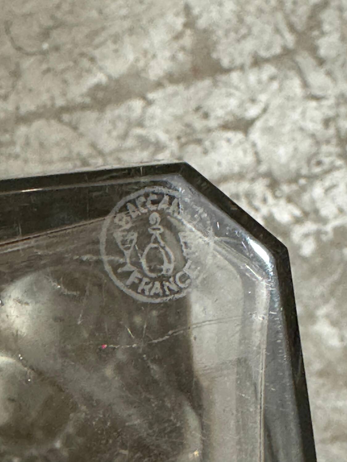 Baccarat crystal carafe