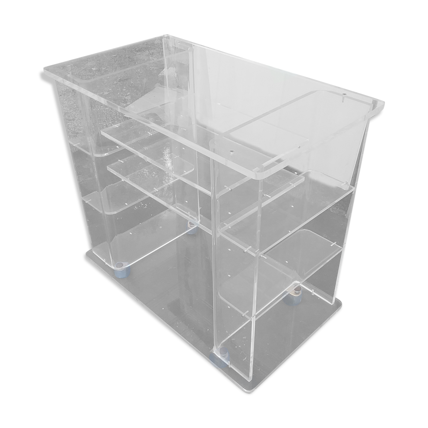 Vintage plexiglass server