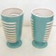 Paire de grands vases Art Déco 1940' Saint-Clément (H 25,5 cm)