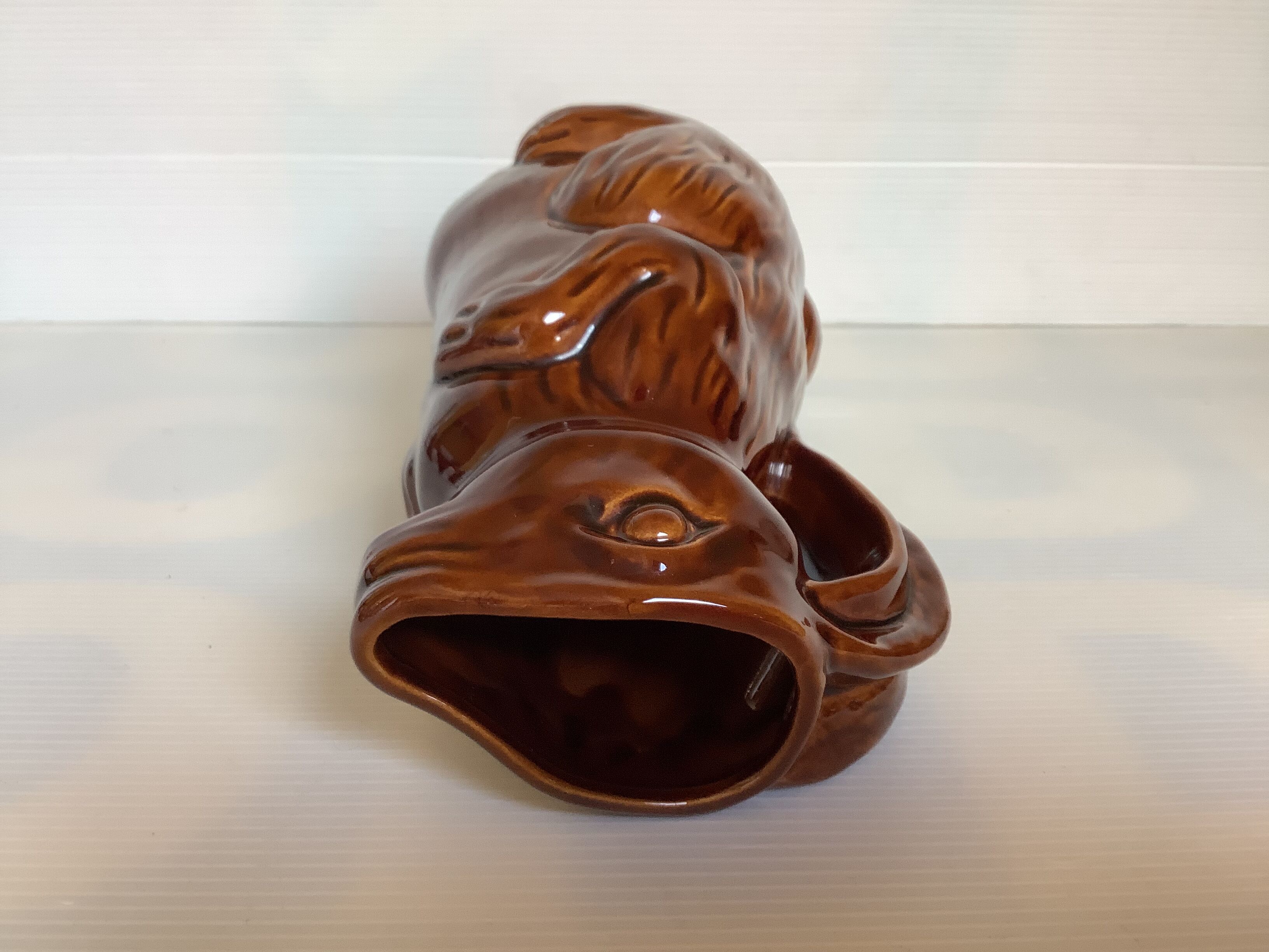 Zoomorphic pitcher in the shape of a rabbit