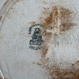 Presentation plate in St Armand Persan ironstone