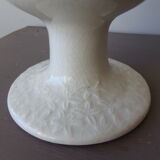 Cracked ceramic standing vase or cup
