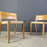 Ticino dining chairsby Bruno Reichlin for Molteni, 1990s