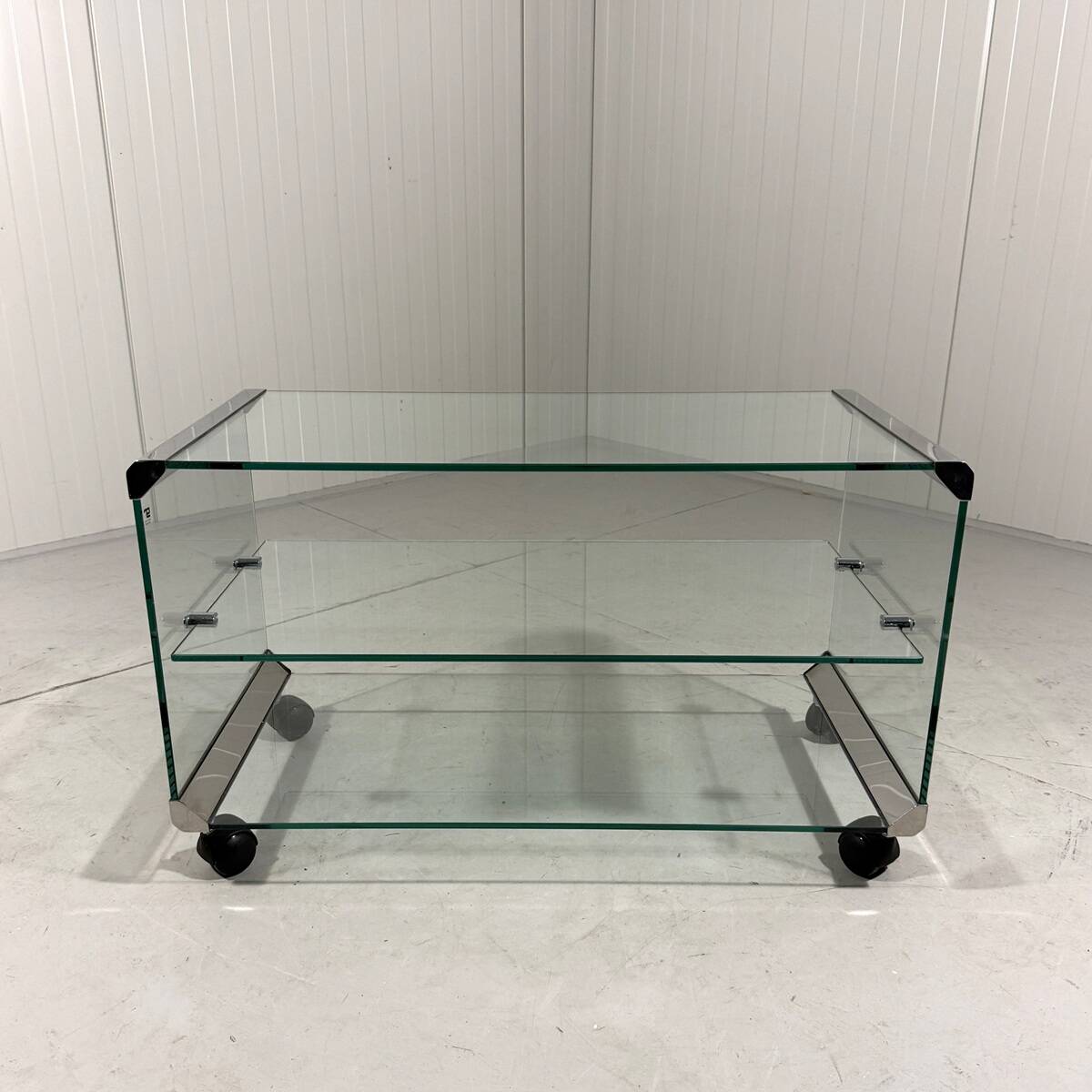 Gallotti&Radice audio rack, television table, side table Tris 1971