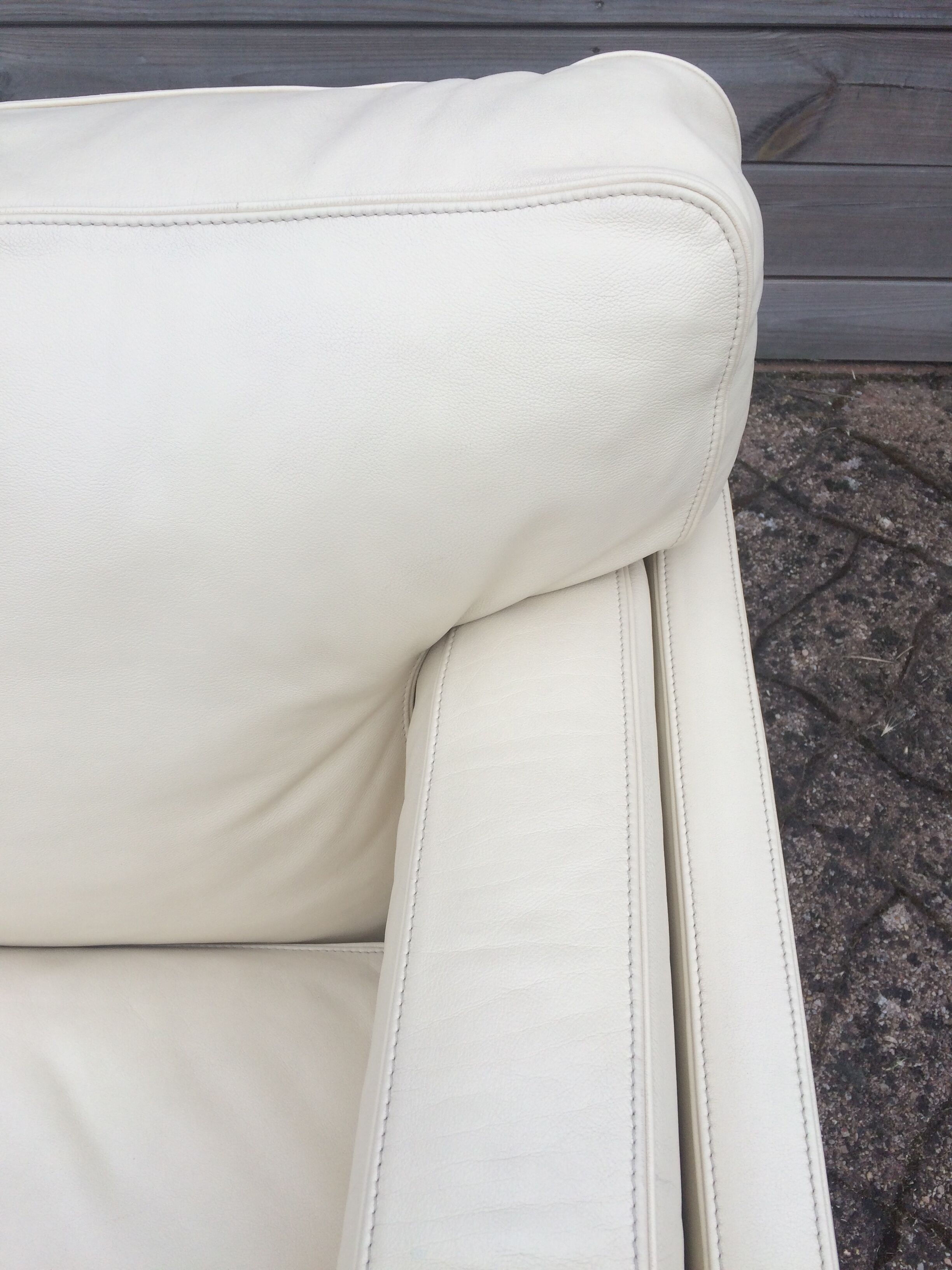 Couch and his Socrates of Poltrona Frau armchair