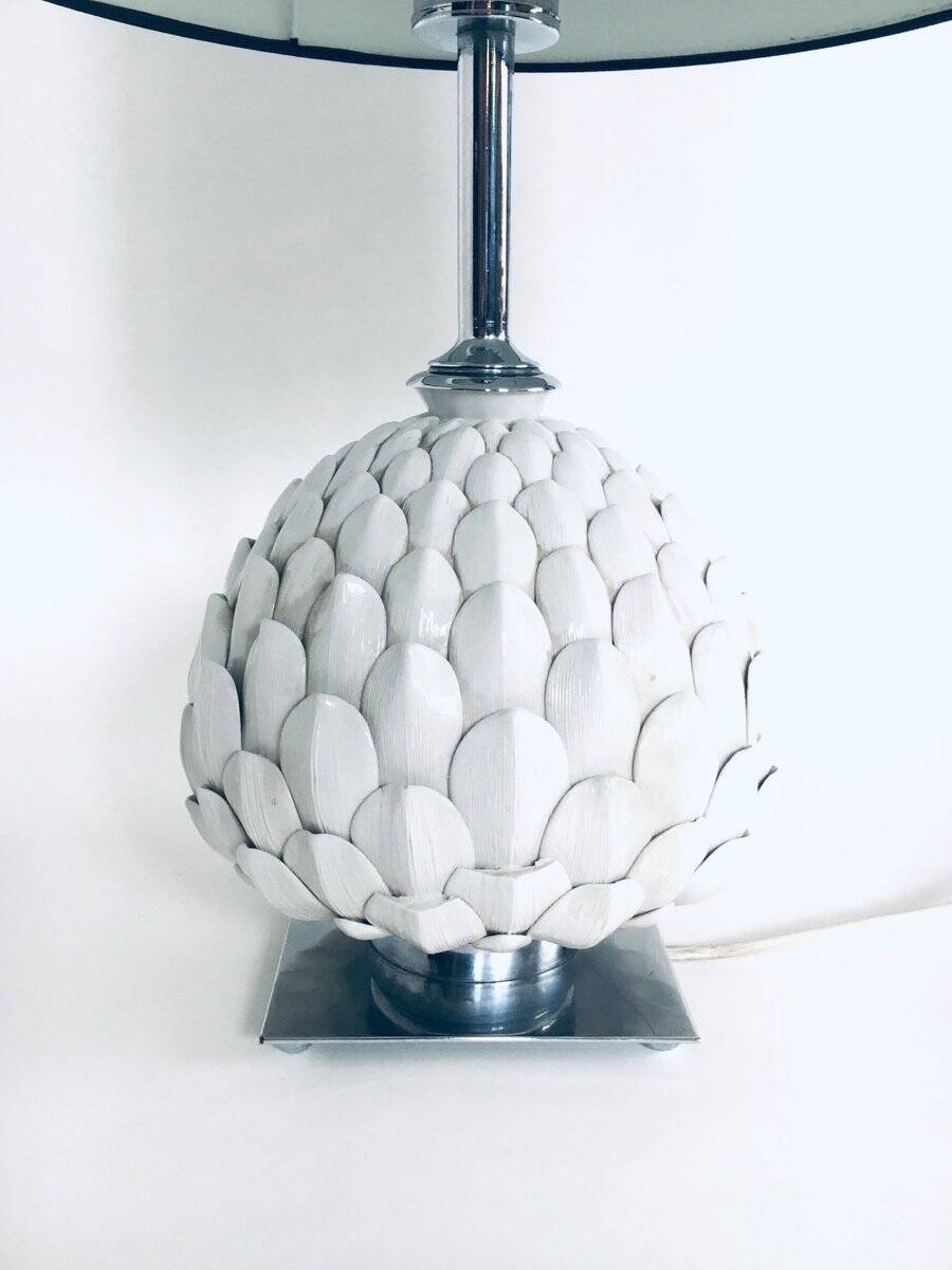 Hollywood Regency Style Artichoke Table Lamp, 1970s