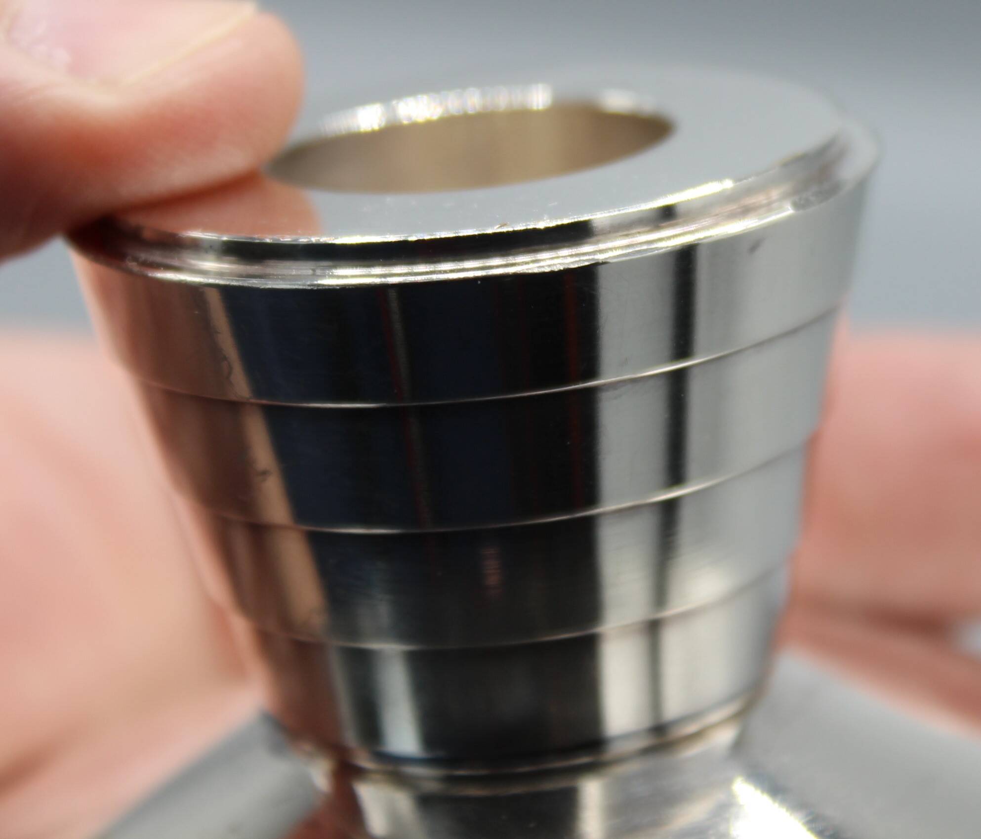 Beautiful silver-plated candle holder - Maison Christofle