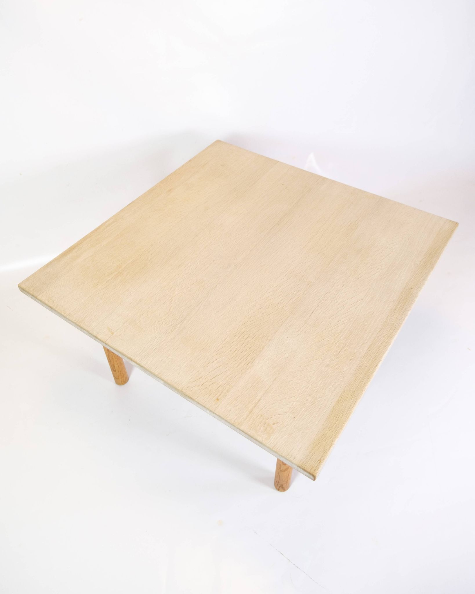 Coffee Table Made In Light Oak By Hans J. Wegner For Andreas Tuck Møbelfabrik From 1960s