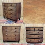 Commode Victorienne XIXème en acajou