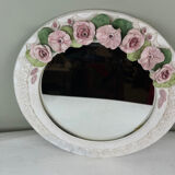 Mirror with a flower crown