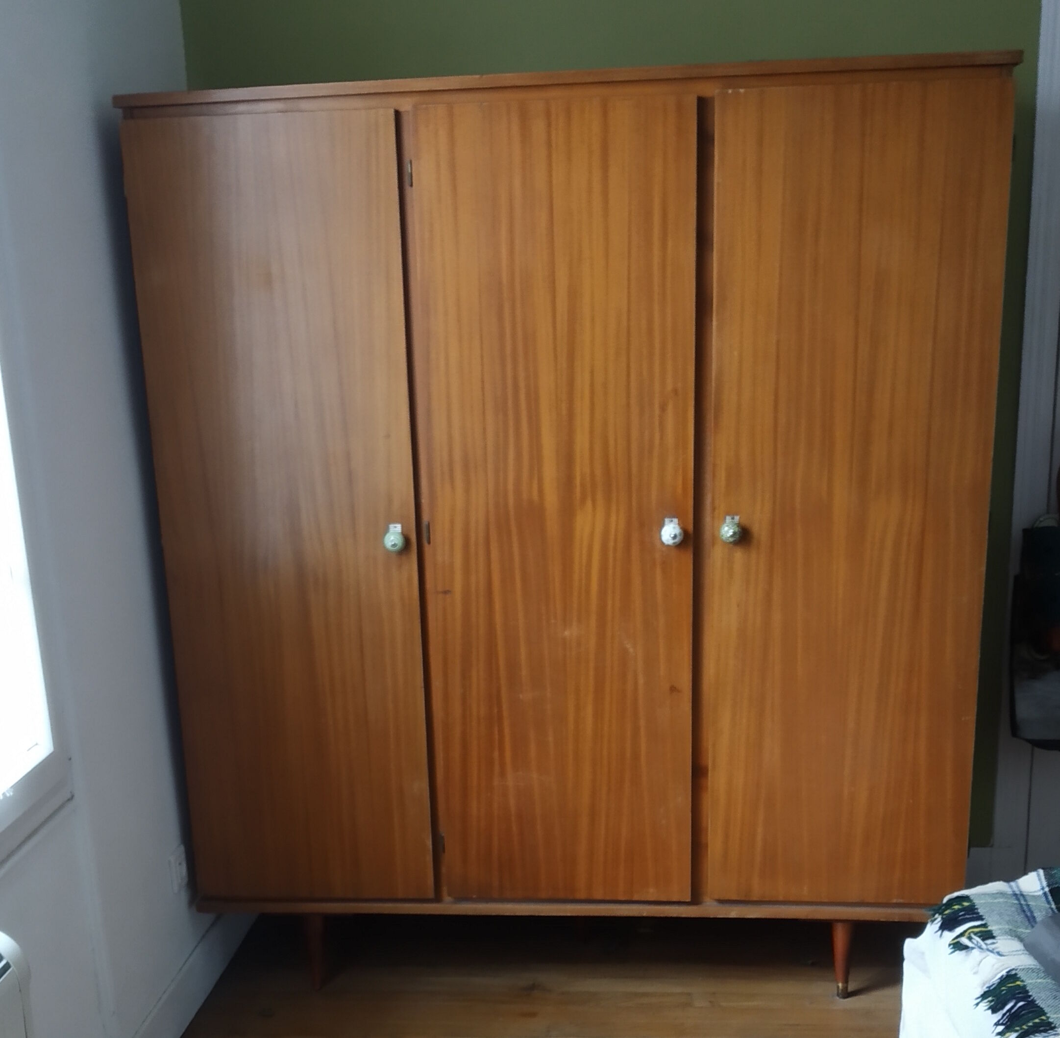 Wooden amoire dating back to the 1950s