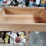 Petite commode chêne pieds compas