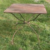 Old garden coffee table