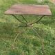 Old garden coffee table