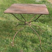 Old garden coffee table