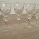 Antique foot glasses cut St Louis style 30 pieces