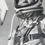Original photograph stamps NASA John H Glenn Mercury 7 20th Century