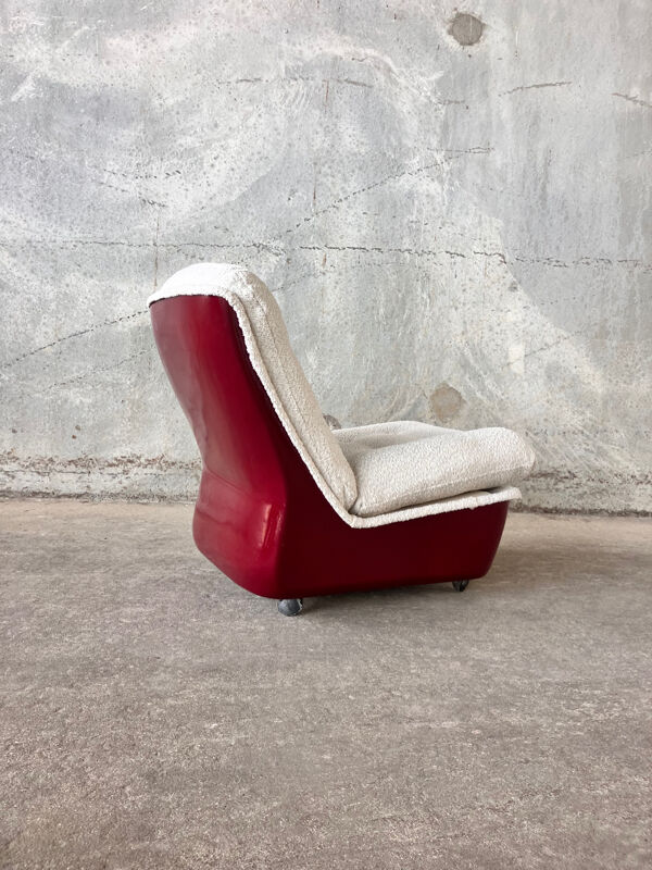Fauteuil chauffeuse Airborne, France, 1970s
