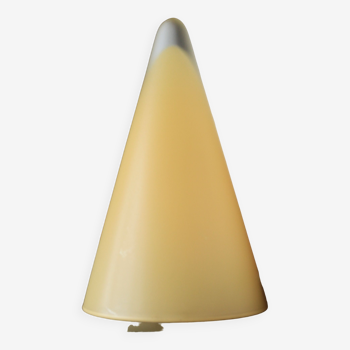 Lampe teepee cone verre