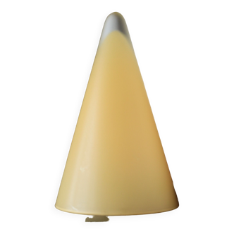 Lampe teepee cone verre
