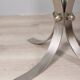 VINTAGE 1960S METAL AND GLASS COFFEE TABLE, ITALIAN DESIGN