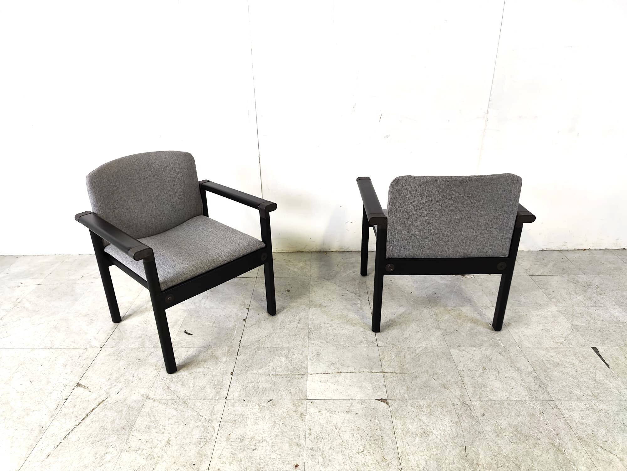 Vintage armchairs by Gerd Lange, 1970s - set of 6