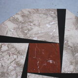 Modernist art deco time table