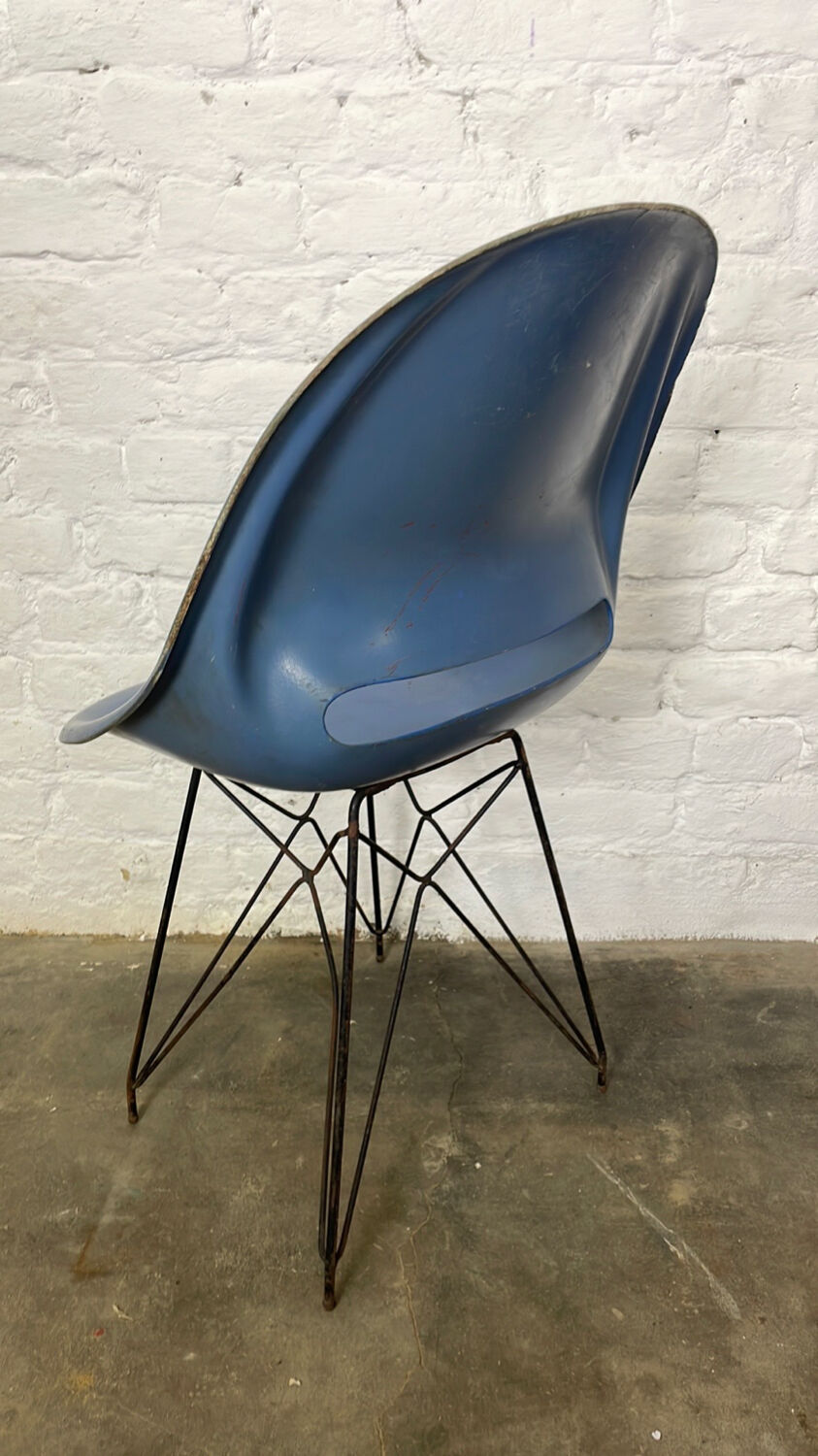 Vintage Fiberglass Chair by Vertex 1959
