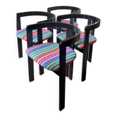 6 Chaises Vintage, années 1960