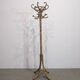 Boho rattan coat rack 1960s