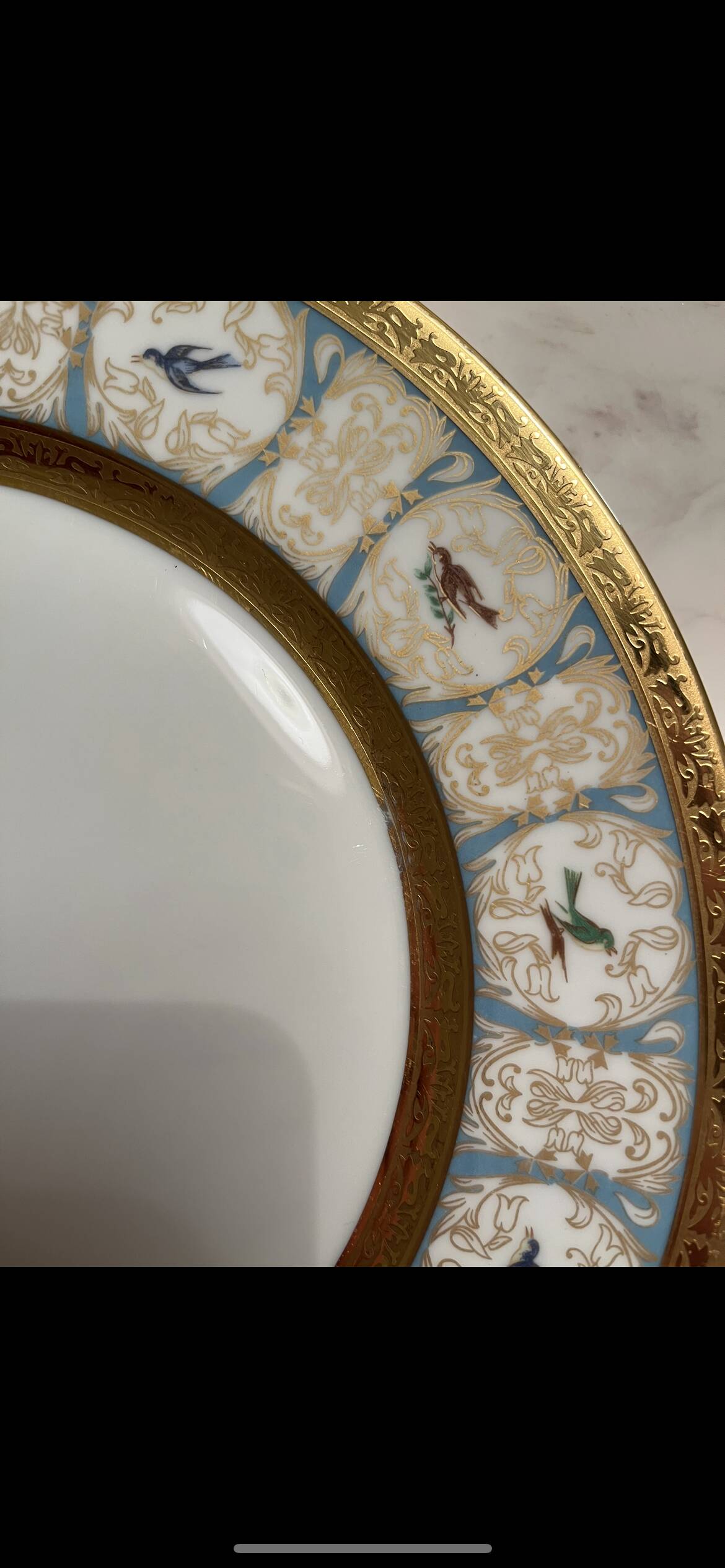 Haviland Parlon Plates and Coffee Cups Service