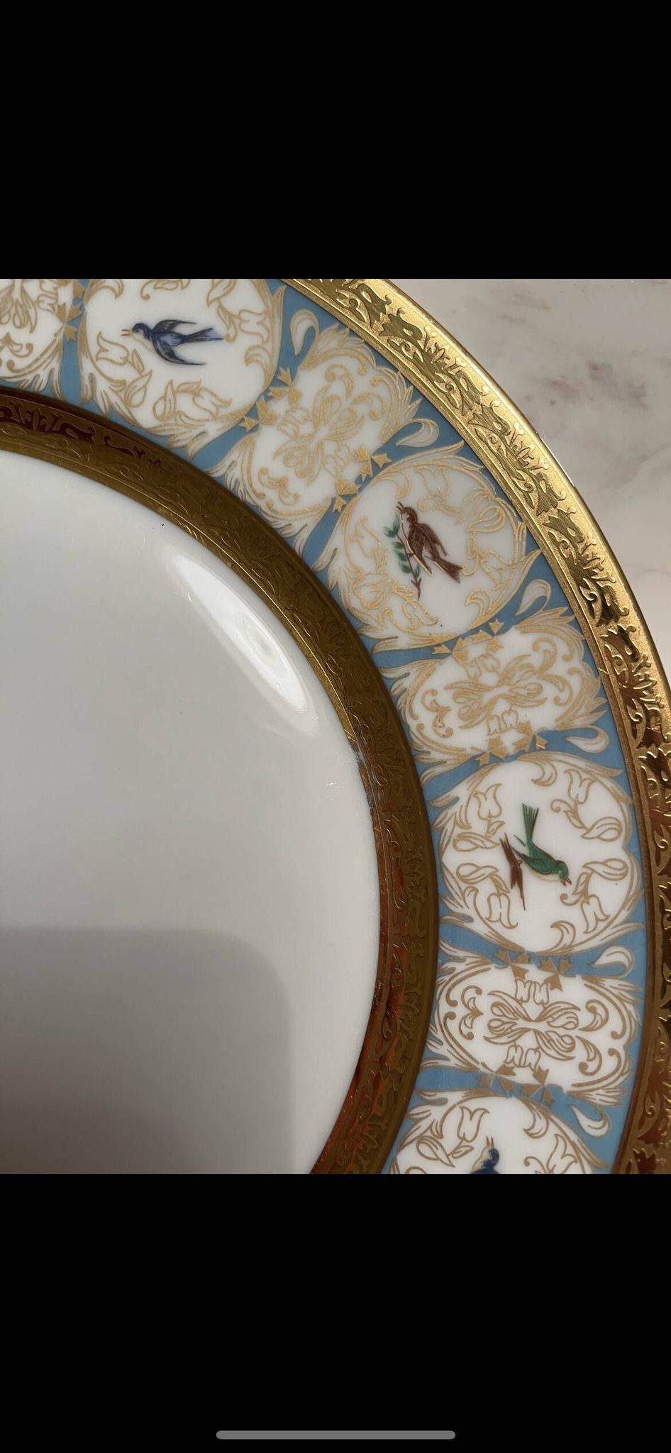 Haviland Parlon Plates and Coffee Cups Service