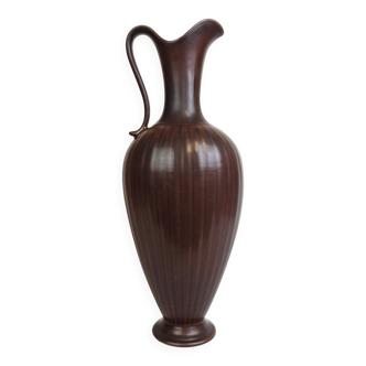 Large modern ceramic vase from the mid-century Rörstrand Gunnar Nylund, Sweden.