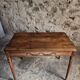 French antique writing desk in walnut, Louis XVI style, late 19th century, circa 1880–1900.