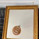 Antique gilded wood mirror 50x60cm