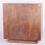 Restored ArtDeco Walnut Maple Wardrobe, J. Halabala, UP Zavody, Czechia, 1930s