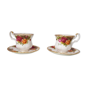 Set de 2 tasses et soucoupes