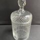 Cut crystal covered pot attributed to Saint Louis