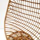 Vintage rattan egg chair 1960s