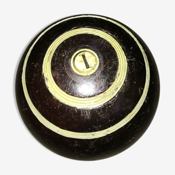 Ancienne boule bowling anglaise