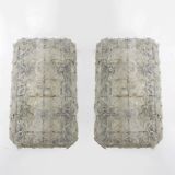 Mid-Century Modern Murano Glass Wall Lights, Italy, 1950s