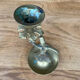 Old copper candle holder