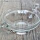 Glass fruit bowl, Val Saint Lambert style