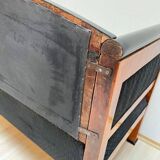 Biedermeier Sofa in Cherry Veneer and Horsehair, South Germany, 1830s