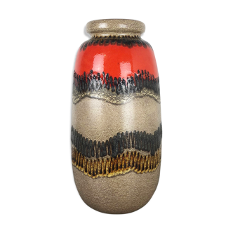 Extra Large Floorvase Fat Lava "284-53" Vase by Scheurich, Germany, 1970s