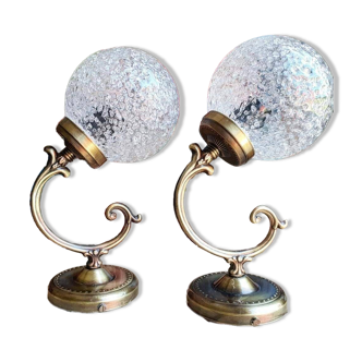 Pair of wall lights