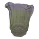 Vintage thick crystal carafe from the 1930s