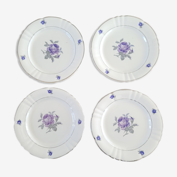 Assiettes plates moulin des Loups Hamage